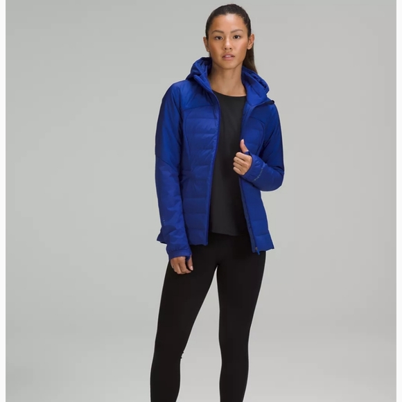 Lululemon Down For It All Jacket 4 PSYH Blue - Picture 3 of 10